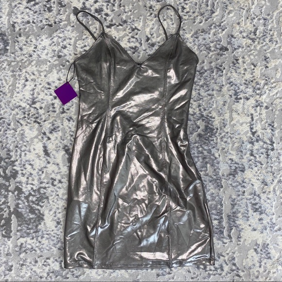 Forever 21 Dresses & Skirts - Shiny mini Dress Forever 21 Dresses & Skirts - Shiny mini Dress